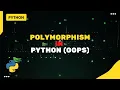 Polymorphism in python operator overloading method overriding