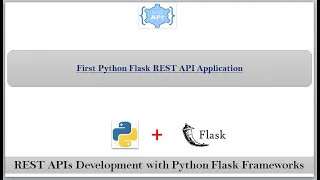 First Python Flask REST API RESTful APIs Development with Python Flask Frameworks