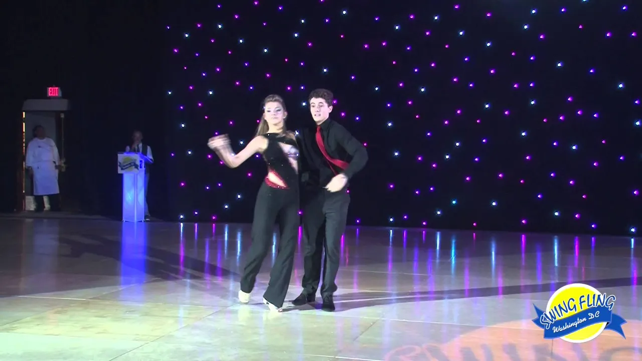 Swing Fling 2015 Rising Star   Ryan Boz & Alexis Garrish