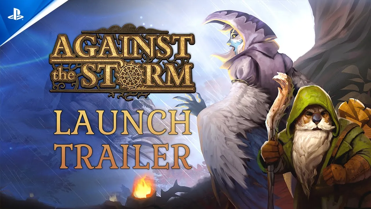 Against the Storm - Launch Trailer | PS5 & PS4 Games