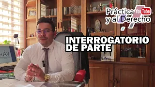 INTERROGATORIO DE PARTE | COLOMBIA | ABOGADOS