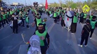 استعراض موكب اهل البيت ع العراق - البصرة - النشوه