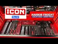 Buying all Icon Metric Tools and US General Tool Box at Harbor Freight 4K