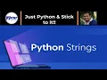 How to work with Python Strings PyCSR Learn Python Online with Pankaj Soni