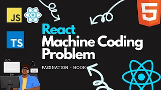 Pagination - Custom Hook React Coding Interview Questions React JS machine coding round