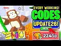 Active CODE 1 SPEED MONKEY ESCAPE ROBLOX CODES AUGUST 2026 1 SPEED MONKEY ESCAPE CODES 2026