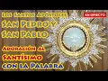 Download Lagu Hora Santa. Adoración al Santísimo en vivo con la Palabra de Dios. San Pedro y San Pablo.