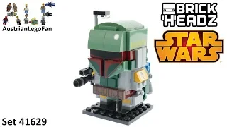 Lego Brickheadz 41629 Boba Fett - Lego Speed Build