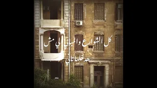 كل الشوارع والمباني مسار اجباري  دندنها