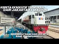 Lagu UPGRADE ARMADA NEW IMAGE RAME PENUMPANGNYA‼️Naik KA Bangunkarta Eksekutif Jakarta - Madiun