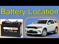 Battery location on a 2021 Dodge Durango