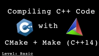 Compiling C using CMake and Make CS20170204