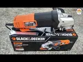 Black Decker G720R 820W Angle Grinder Unboxing Full Review 11000 RPM Angle Grinder