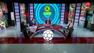 دخول مفاجئ سعد الصغير يقتحم ستوديو اللعيب احتفال ا بفوز الأهلي 