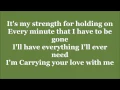 Lagu George Strait Carrying your love
