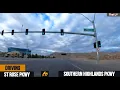 Driving on St Rose Pkwy To Southern Highlands Pkwy
