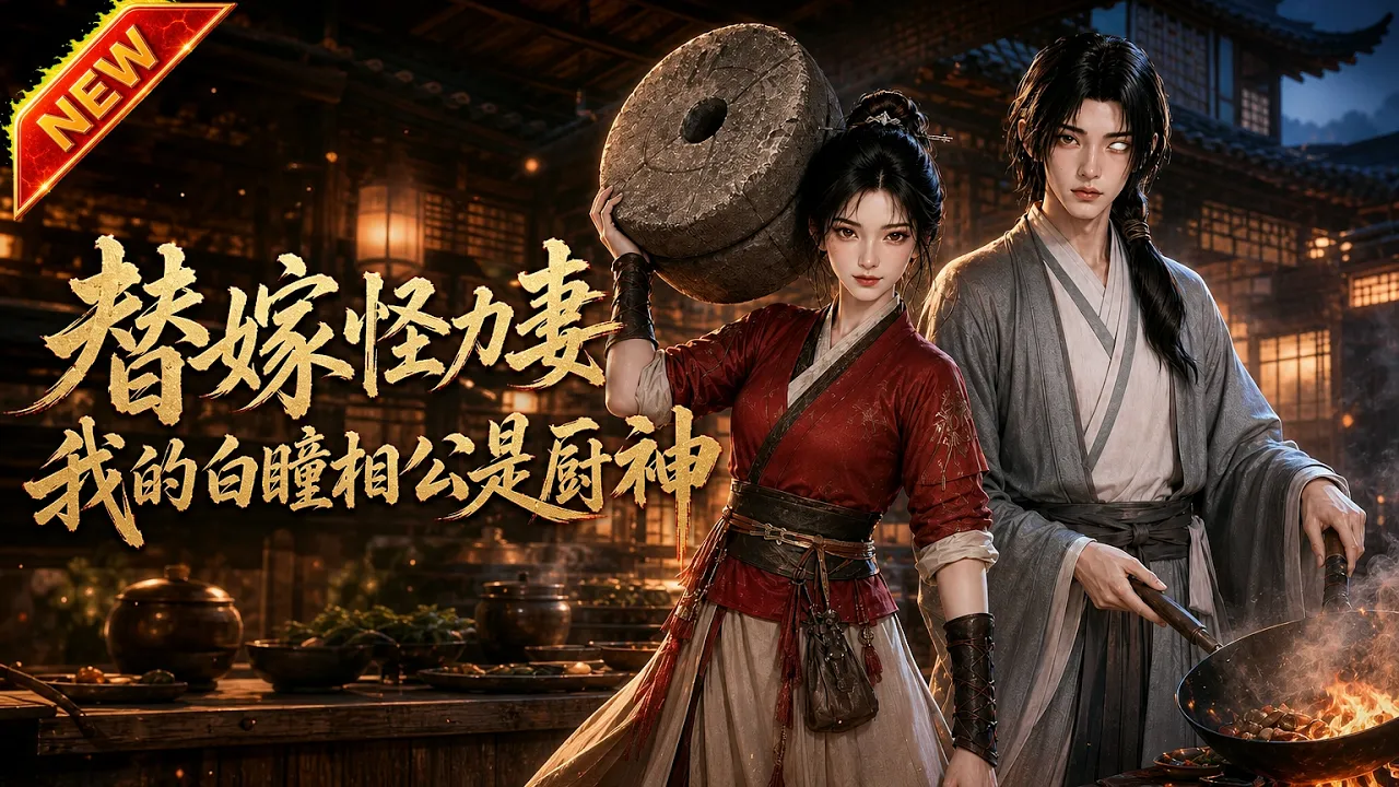 替嫁怪力妻:我的白瞳相公是厨神