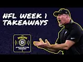 NFL Week 1 Takeaways Dolphins Lions in Trouble AJ Brown Concerns Dimers Sports Betting Podcast