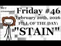 Friday 26 -