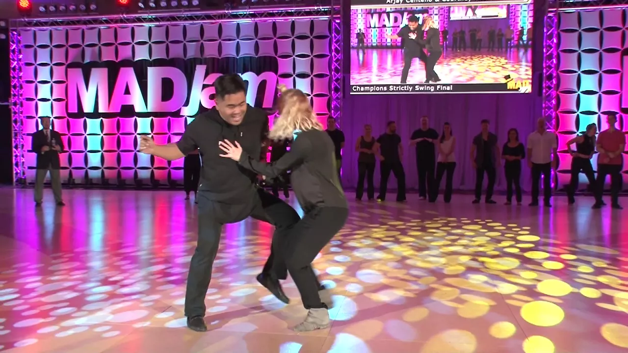 MADjam 2018 Champions Strictly Swing Arjay Centeno & Courtney Adair