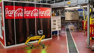 Spot at Coca-Cola Europacific Partners | Boston Dynamics