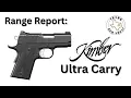 Range Report Kimber Ultra Carry - The lightweight officer-sized 1911 designed for concealed carry