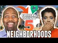 FAIRFAX COUNTY TOP 5 NEIGHBORHOODS