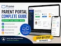 How to Activate Use the Frame Parent Portal Complete Parent Guide