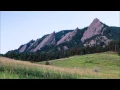 Boulder Colorado Flatirons Sunrise First Light