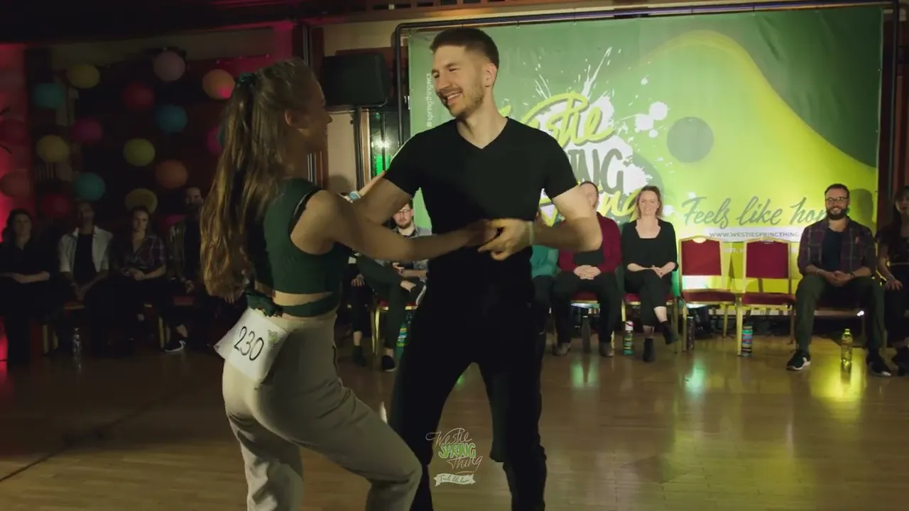 Marcin Kowalczyk & Paulina Górka - 2nd place Advanced Jack&Jill Finals - Westie Spring Thing 2024