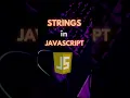 JavaScript String Methods Introduction to JS Strings CodeWithBismillah