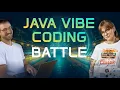 Live Vibe Coding Battle Build a Java App with GitHub Copilot