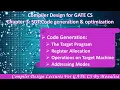 Ch 3 36 Code Generation Register Allocation Operations on Target Machine Addressing Modes