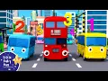 Download Lagu 10 Little Buses \u0026 Wheels on the Bus ⭐LittleBabyBum - Nursery Rhymes for Kids | Baby Songs