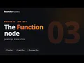 Using JavaScript With the Function Node