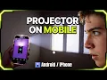 Projector App on MOBILE - Flashlight Projector for
