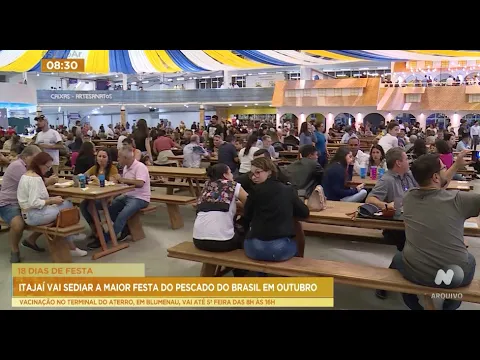 Maior festa de pescado do Brasil acontecerá em Itajaí