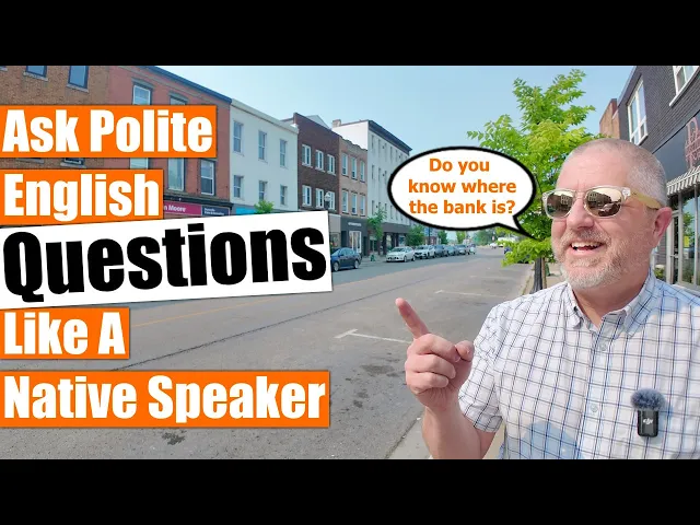Video: Learn How to Use Embedded Questions to Ask Polite English Questions 🤔❓🤷
