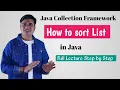 How to Sort a List in Java Collections sort in Java with Examples