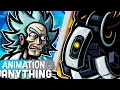 Rick Sanchez vs GLaDOS - Rap Battle ANIMATION VS ANYTHING CH II
