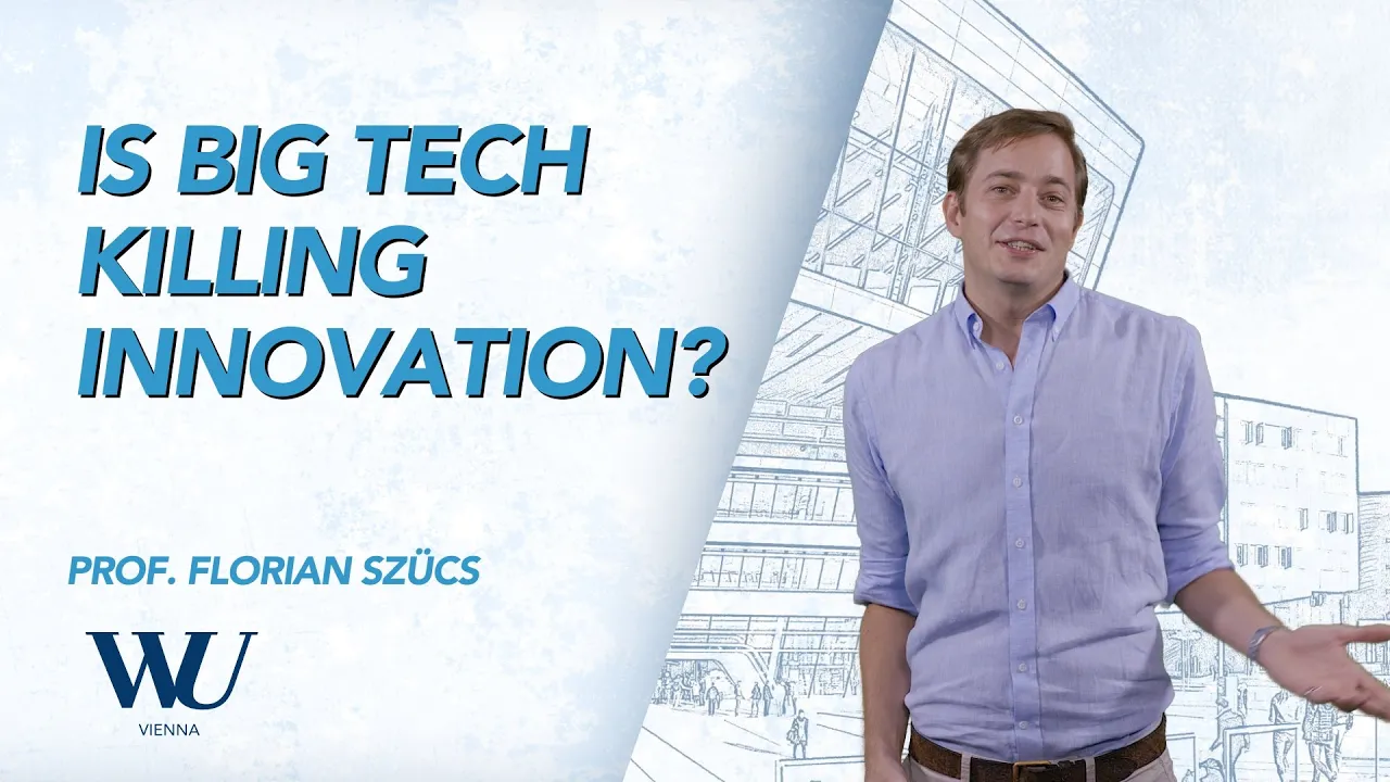 Are 'Killer Acquisitions' by Tech Giants Bad for Society? | Meet Our Researchers: Florian Szücs