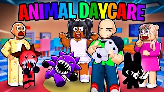 ANIMAL SCHOOL | Roblox Funny Moments