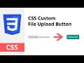 Custom file upload button - CSS Tricks