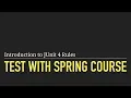 Introduction to JUnit 4 Rules