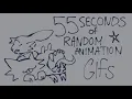 55 seconds of random animation gifs