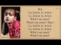 LISA LALISA Easy Lyrics