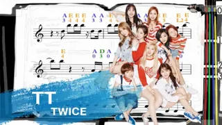 Download TT | Twice | Violin SHEET MUSIC [With Fingerings] [Level 4] MP3