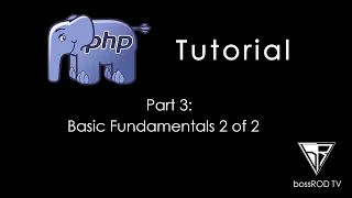 TAGALOG PHP Tutorial Part 3 - Basic Fundamentals 2 of 2