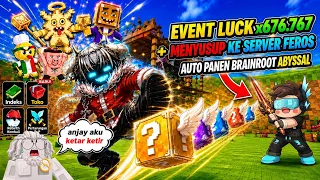 GAWATT ❗️VFIKA masuk SERVER FEROS BUAT BUKTIIN KALO KICK A LUCKYBLOCK ITU GAME ADU HOKI 