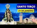 Lagu SANTO TERÇO DO DIA - 21 DE JANEIRO DE 2026 | MISTÉRIOS GLORIOSOS | QUARTA-FEIRA
